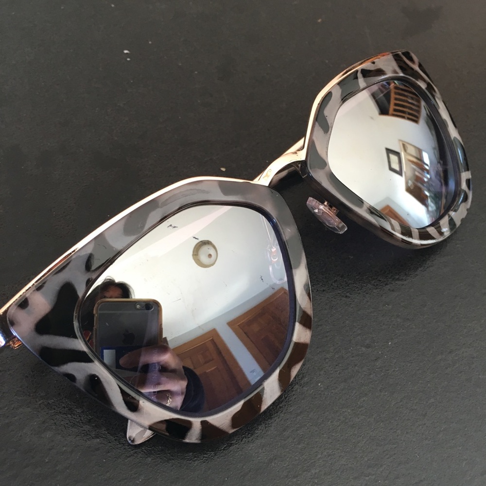 Express Patterned Sunglasses
